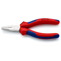 Плоскогубцы с гладкими губками, 140мм KNIPEX 20 05 140, хромированные