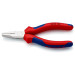 Плоскогубцы с гладкими губками, 140мм KNIPEX 20 05 140, хромированные