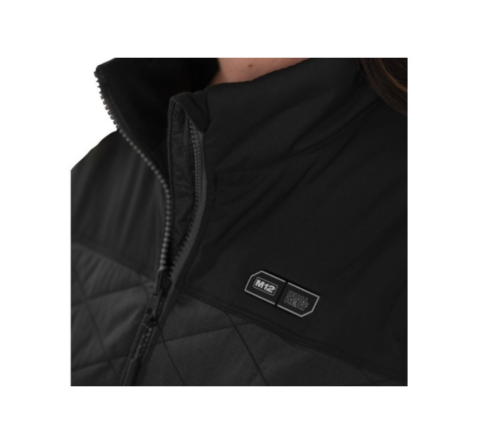 Куртка с електроподогревом аккумуляторная женская MILWAUKEE, M12 HJP LADIES-0 (XL), черная