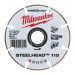 Диск алмазный Speedcross STEELHEAD™ 115 MILWAUKEE, Ø115мм, (металл, нержавейка)