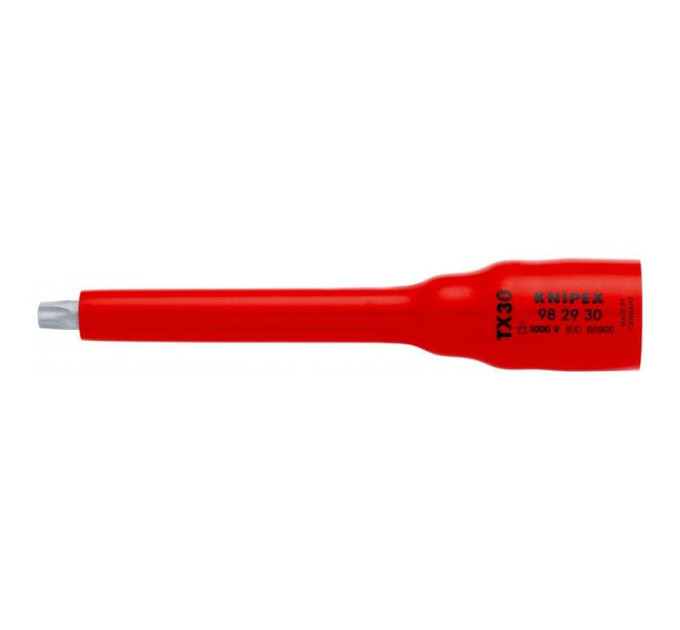 Головка торцевая VDE 1000V DR 3/8" 12-гранная, TX50, диэлектрическая