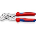 Клещи переставные-гаечный ключ, губки с насечками Ø27мм KNIPEX 86 05 150 S02, хромированные