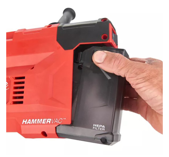 Система видалення пилу акумуляторна MILWAUKEE M12 UDEL-201B (L-клас) (ЗУ+1акк.Х2Ач+сумка)