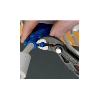 Клещи сантехнические переставные высокотехнологические, Ø27мм Cobra KNIPEX 87 01 125,фосфатированные