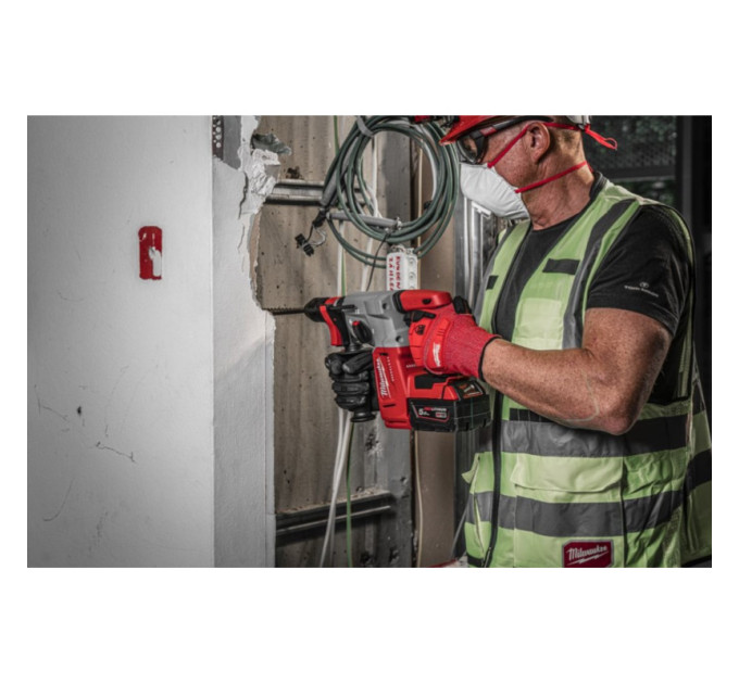 Перфоратор аккумуляторный бесщёточный SDS-PLUS MILWAUKEE M18 BLHX-502X (2,3 Дж) (ЗУ+2ак.Х5Ач+HDкейс)