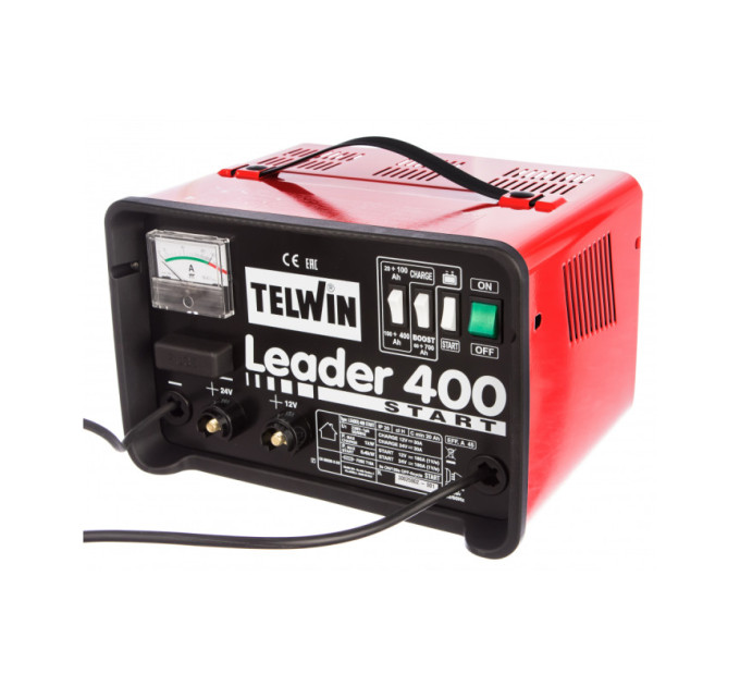 Пускозарядное устройство Telwin LEADER 400 START 230V 12-24V