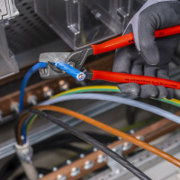 Ножницы для резки кабелей StepCut XL, Ø35мм / 120мм², 225мм KNIPEX 95 11 225, фосфатированные Ножницы для резки кабелей StepCut XL, Ø35мм / 120мм², 225мм KNIPEX 95 11 225, фосфатированные
