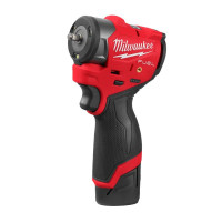 Гайковерт аккумуляторный бесщеточный MILWAUKEE 1/4'' (136 Нм) M12 FSCIWF14-252X, с кольцом Гайковерт аккумуляторный бесщеточный MILWAUKEE 1/4'' (136 Нм) M12 FSCIWF14-252X, с кольцом