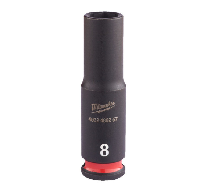 Головка ударная ShW 1/4'' SKT MILWAUKEE, удлиненная, 7мм