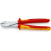 Кусачки боковые (бокорезы) особой мощности, Ø4,6мм, 250мм VDE KNIPEX 74 06 250, хромированные