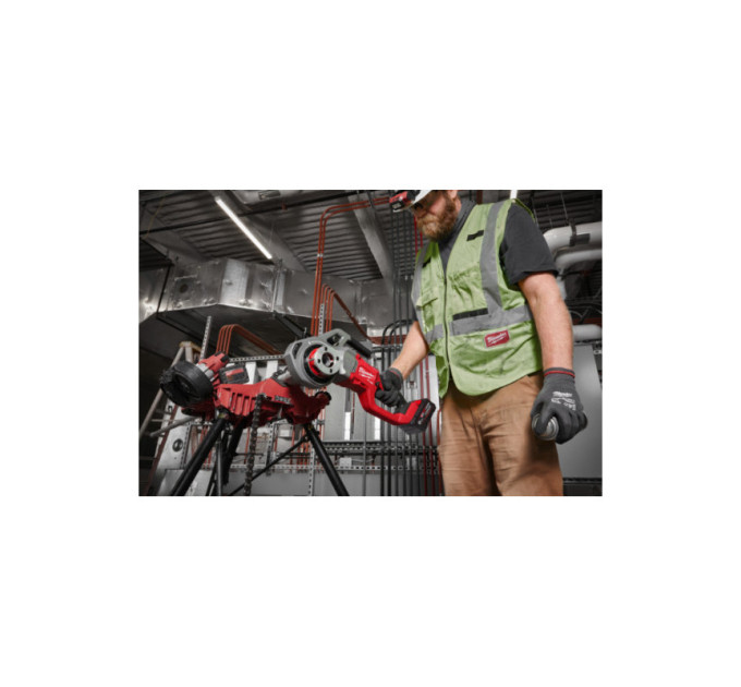 Інструмент різьбонарізний акумуляторний MILWAUKEE M18 FPT114-802C, 1 1/4'' (ЗУ+2Х8Ач+кейс) FORGE™