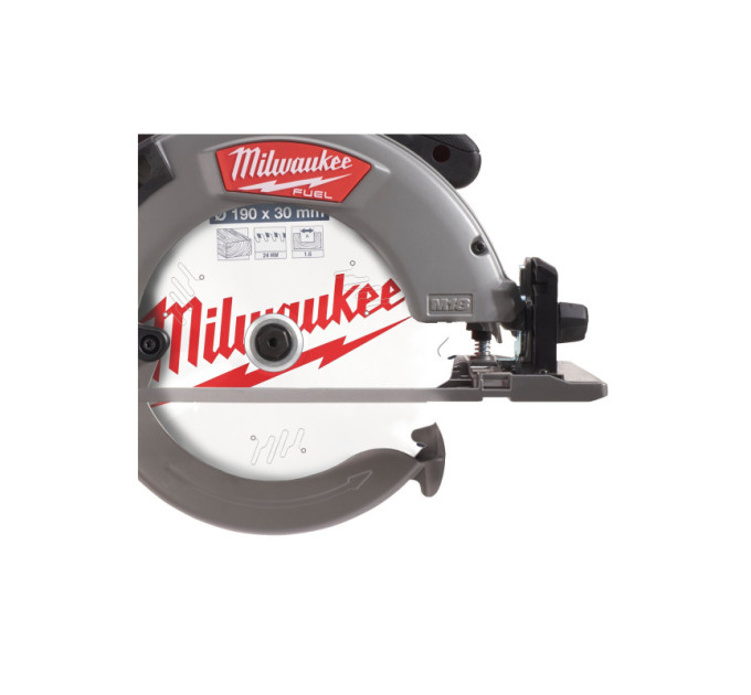 Пила дисковая аккумуляторная бесщеточная MILWAUKEE M18 FCSG66-0, Ø190мм (каркас), (замена на 4933493