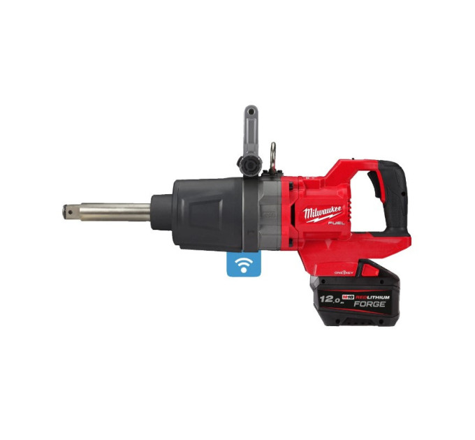 Гайковерт аккумуляторный бесщеточный MILWAUKEE 1'' (2711Нм) M18 ONEFHIWF1D-121C, (ЗУ+1ак.) FORGE™