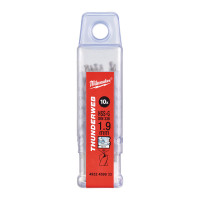 Свердло по металу THUNDERWEB HSS-G MILWAUKEE, DIN338, Ø1,9 х46х22мм, (10шт)