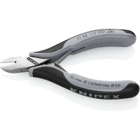 Кусачки боковые для электроники антистатические, Ø1,6мм, 115мм KNIPEX 77 02 115 ESD, полированные