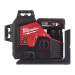 Нивелир лазерный аккумуляторный 3D MILWAUKEE M12 3PL-401C (360˚, зелёный луч) (ЗУ+1Х4Ач+кейс)