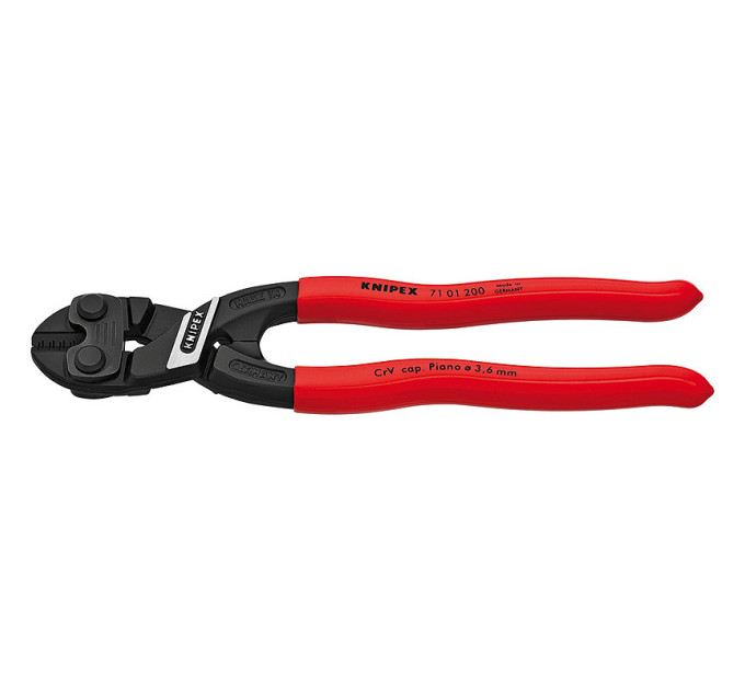 Болторез компактный, Ø6,0мм CoBolt KNIPEX 71 01 200 SB, фосфатированный