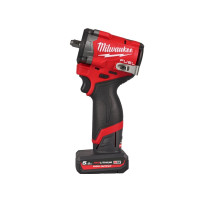 Гайковерт акумуляторний безщітковий MILWAUKEE 3/8'' (745 Нм) M12 FCIWF38G3-502X, з кільцем
