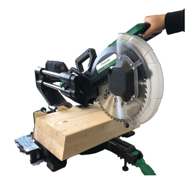 Торцовочная пила по дереву с протяжкой HOLZSTAR KGZ 305 E I
