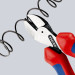 Кусачки боковые (бокорезы) компактные X-Cut, Ø12,0мм, 160мм KNIPEX 73 05 160 T, с страховкой, хром