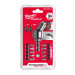 Кутова насадка KNUCKLE™ SHOCKWAVE™ + 10 біт у комплекті MILWAUKEE 4932459781