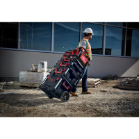 Ящик для инструмента на колесах PACKOUT MILWAUKEE TROLLEY BOX (560x410x650мм)