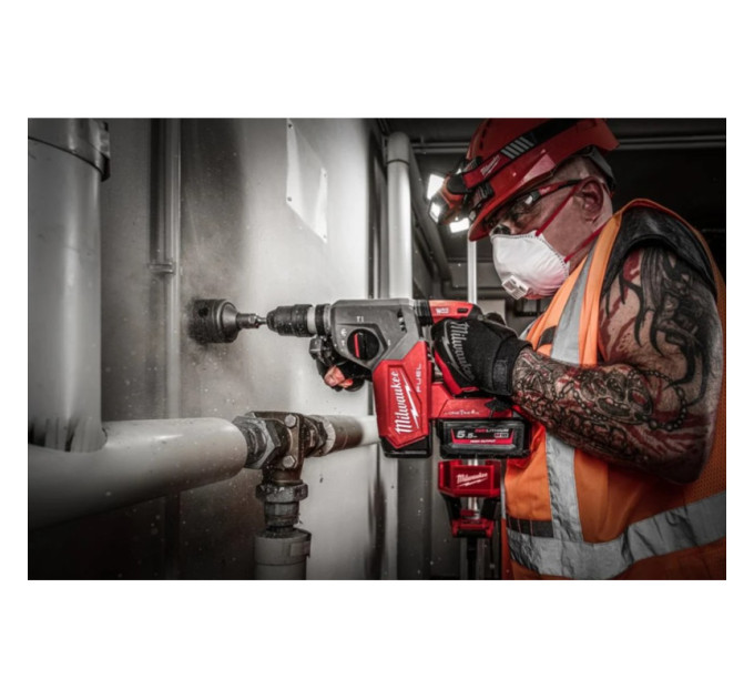 Перфоратор акумуляторний безщітковий SDS-PLUS MILWAUKEE M18 ONEFHX-552X (2,5Дж)(ЗУ+2Х5.5Ач+HDкейс)