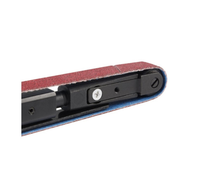 Шліфмашина стрічкова акумуляторна безщіткова MILWAUKEE M12 FBFL13-402B (13мм) (ЗУ+2Х4Ач+сумка)