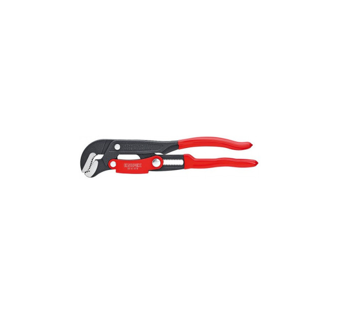 Клещи трубные с S-образным смыканнием губок KNIPEX, 83 61 015, 420мм
