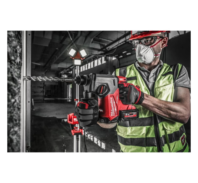 Перфоратор аккумуляторный бесщёточный SDS-PLUS MILWAUKEE M18 FH-0X (2,5Дж) (каркас+HDкейс)