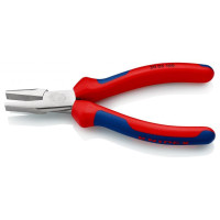 Плоскогубцы с гладкими губками, 160мм KNIPEX 20 05 160, хромированные