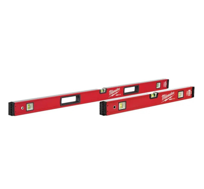 Набір рівнів магнітних REDSTICK Backbone MILWAUKEE, 180/60см (2шт)