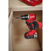 Дриль-шуруповерт акумуляторна безщіткова MILWAUKEE M18 BLDDRC-0X (60Нм) (каркас+HDкейс)