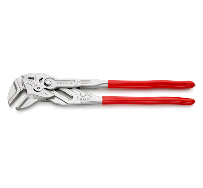 Клещи переставные-гаечный ключ, Ø85мм KNIPEX 86 03 400 XL, хромированные