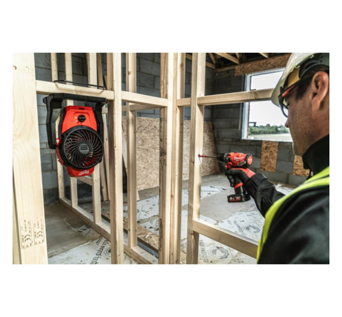 Вентилятор воздушный аккумуляторный MILWAUKEE M12 AF-0