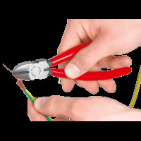 Кусачки боковые (бокорезы), Ø4,0мм, 180мм KNIPEX 70 01 180 EAN, фосфатированные
