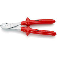 Кусачки боковые (бокорезы) особой мощности, Ø4,6мм, 250мм VDE KNIPEX 74 06 250, хромированные