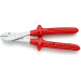 Кусачки боковые (бокорезы) особой мощности, Ø4,6мм, 250мм VDE KNIPEX 74 06 250, хромированные