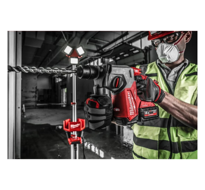 Перфоратор акумуляторний безщітковий SDS-PLUS MILWAUKEE M18 ONEFHX-552X (2,5Дж)(ЗУ+2Х5.5Ач+HDкейс)