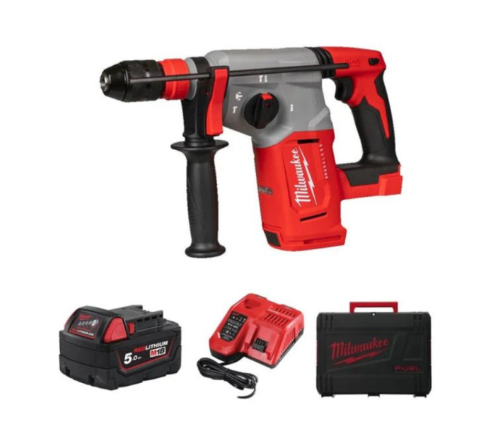 Перфоратор аккумуляторный бесщёточный SDS-PLUS MILWAUKEE, M18 BLHX-501X, 2,3 Дж (ЗУ, 1х5Ач, HDкейс)