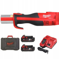 Обтискач гідравлічний акумуляторний для труб MILWAUKEE M18 BLHPT-202C (ЗУ+2Х2Ач+кейс)