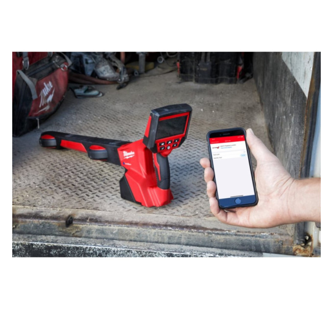 Локатор аккумуляторный MILWAUKEE M12 PL-0C (каркас+кейс)