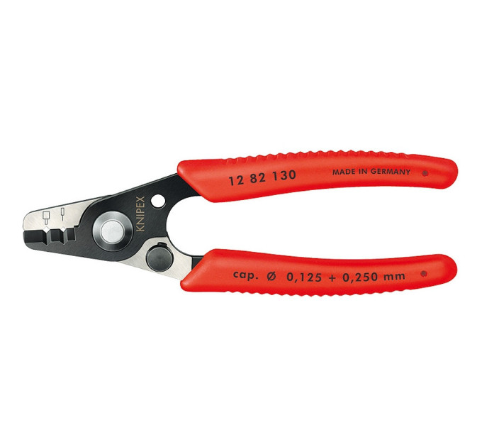 Инструмент для удаления изоляции со световодов, 130мм KNIPEX 12 82 130 SB