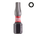 Бита SHOCKWAVE MILWAUKEE, TX25, 25мм, (2шт)