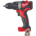 Дриль-шуруповерт акумуляторна безщіткова MILWAUKEE M18 BLDD2-0X (82Нм) (каркас+HDкейс)