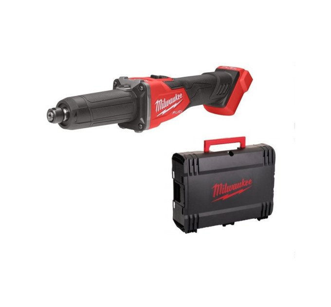 Машина прямошліфувальна акумуляторна безщіткова MILWAUKEE M18 FDGRB-0X (HDкейс)