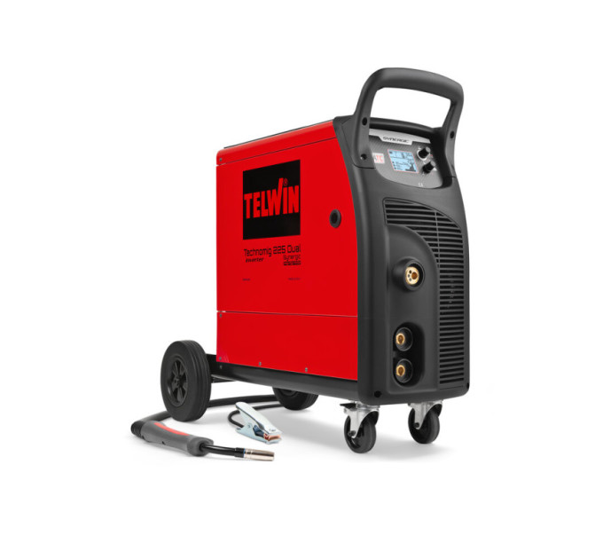 Сварочный инверторный полуавтомат Telwin TECHNOMIG 225 DUAL SYNERGIC 230V