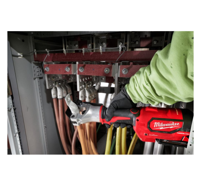 Обжимник гідравлічний акумуляторний безматричний для кабелів MILWAUKEE M18 HDCT-202C (ЗУ+2Х2Ач)