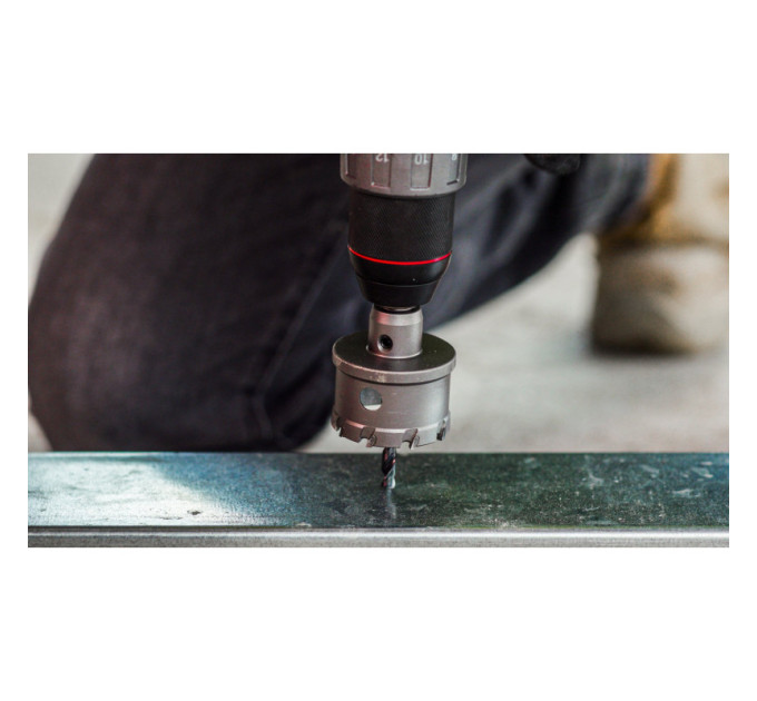 Цельная коронка Holesaw TCT MILWAUKEE для стали/нержавеющей стали, Ø50мм