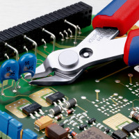 Кусачки Electronic Super Knips Ø1,6мм, 125мм KNIPEX 78 03 125 SB (в блистере)